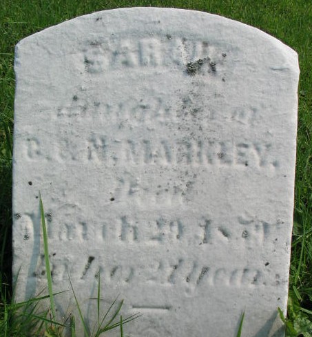 Sarah Markley tombstone